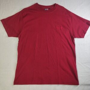 Vintage Hawaii Five-O Boardwear Mens Red Embroidered H5O Logo T-Shirt Size L